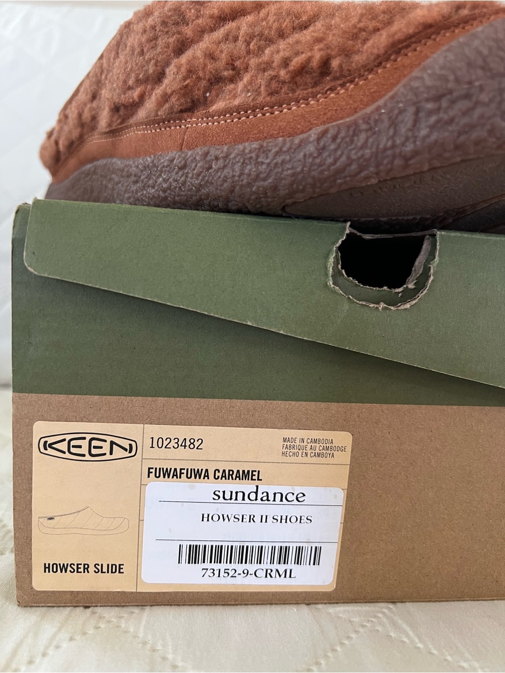 KEEN Women’s Cozy Slip-On Shoes in Caramel. Size 9 NIB - Picture 2 of 4